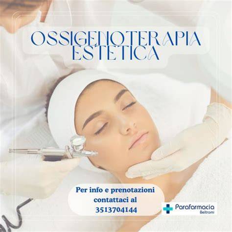 ossigenoterapia estetica schema