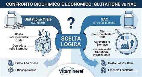 grafico mecanismo NAC e glutatione