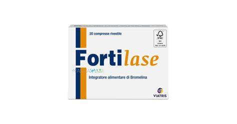 etichetta Fortilase e composizione