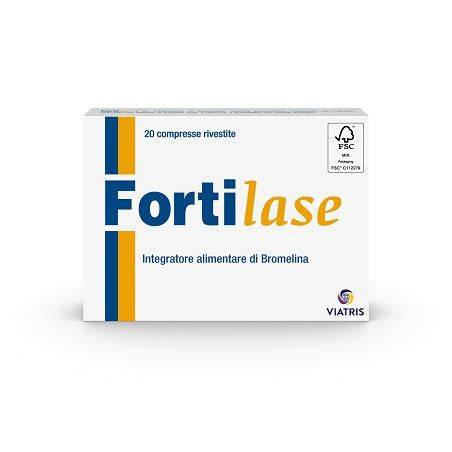 confezione Fortilase da 20 compresse