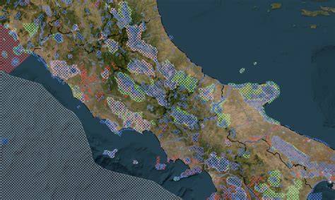 mappa delle aree di presenza pesci velenosi