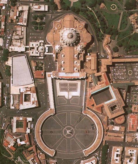 mappa piazza san pietro e accessi