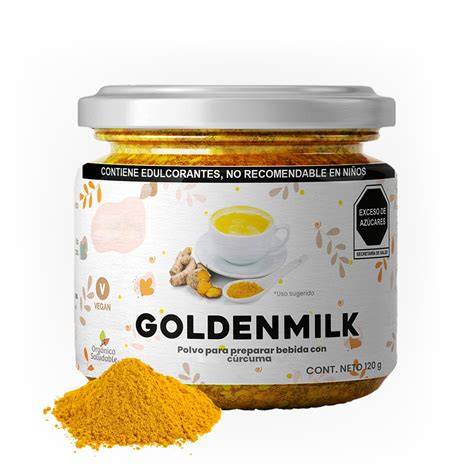 golden milk con curcuma (immagine informativa)