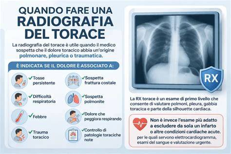 Radiografia torace utilizzo clinico asma